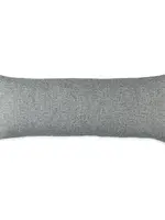 Lili Alessandra L1224TRMI TRUMAN MTO MIST WOVEN JACQUARD SMALL RECTANGLE PILLOW 12X24