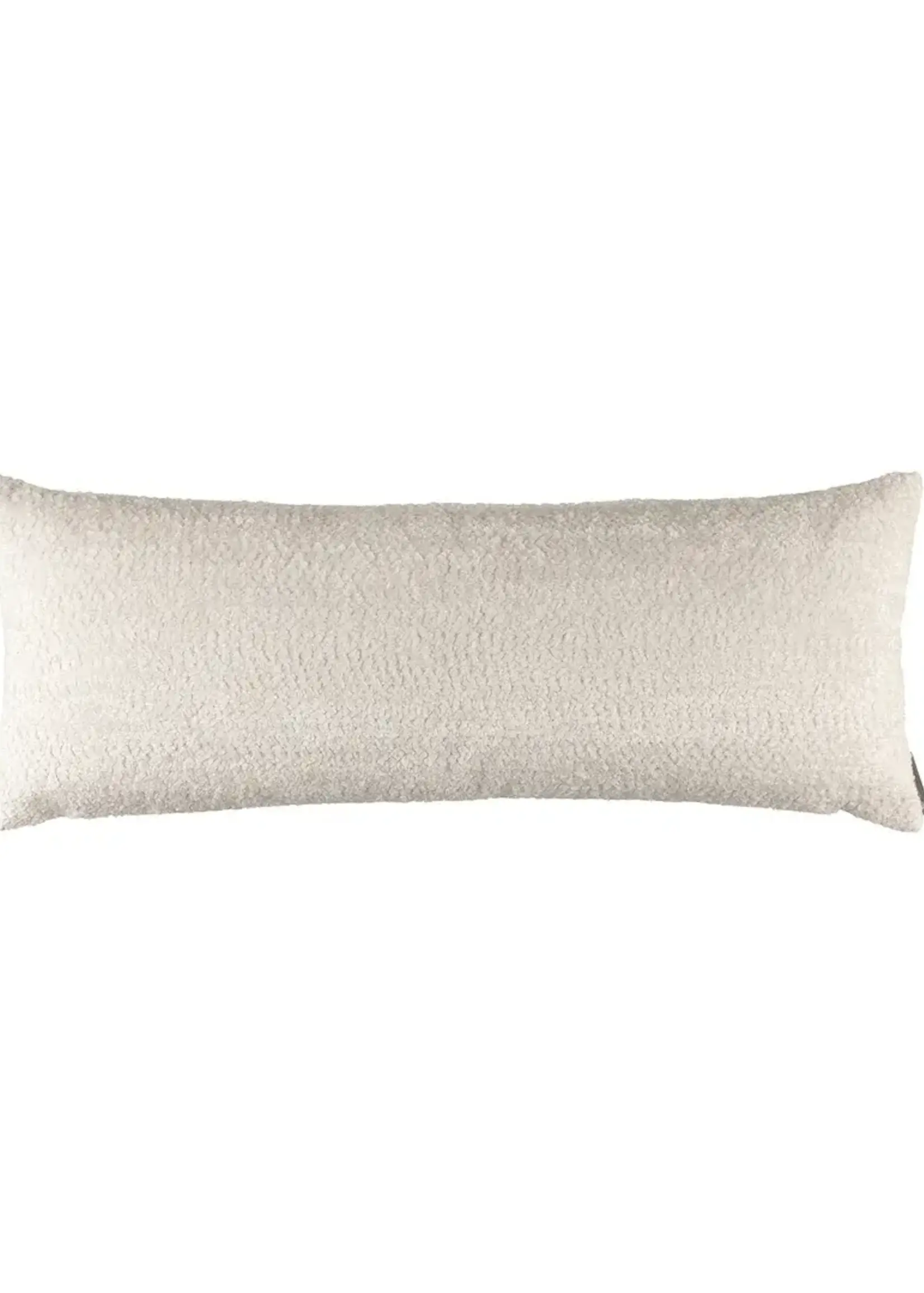 Lili Alessandra L1436UTSA ZOEY MTO SAND BOUCLE MEDIUM RECTANGLE PILLOW 14X36