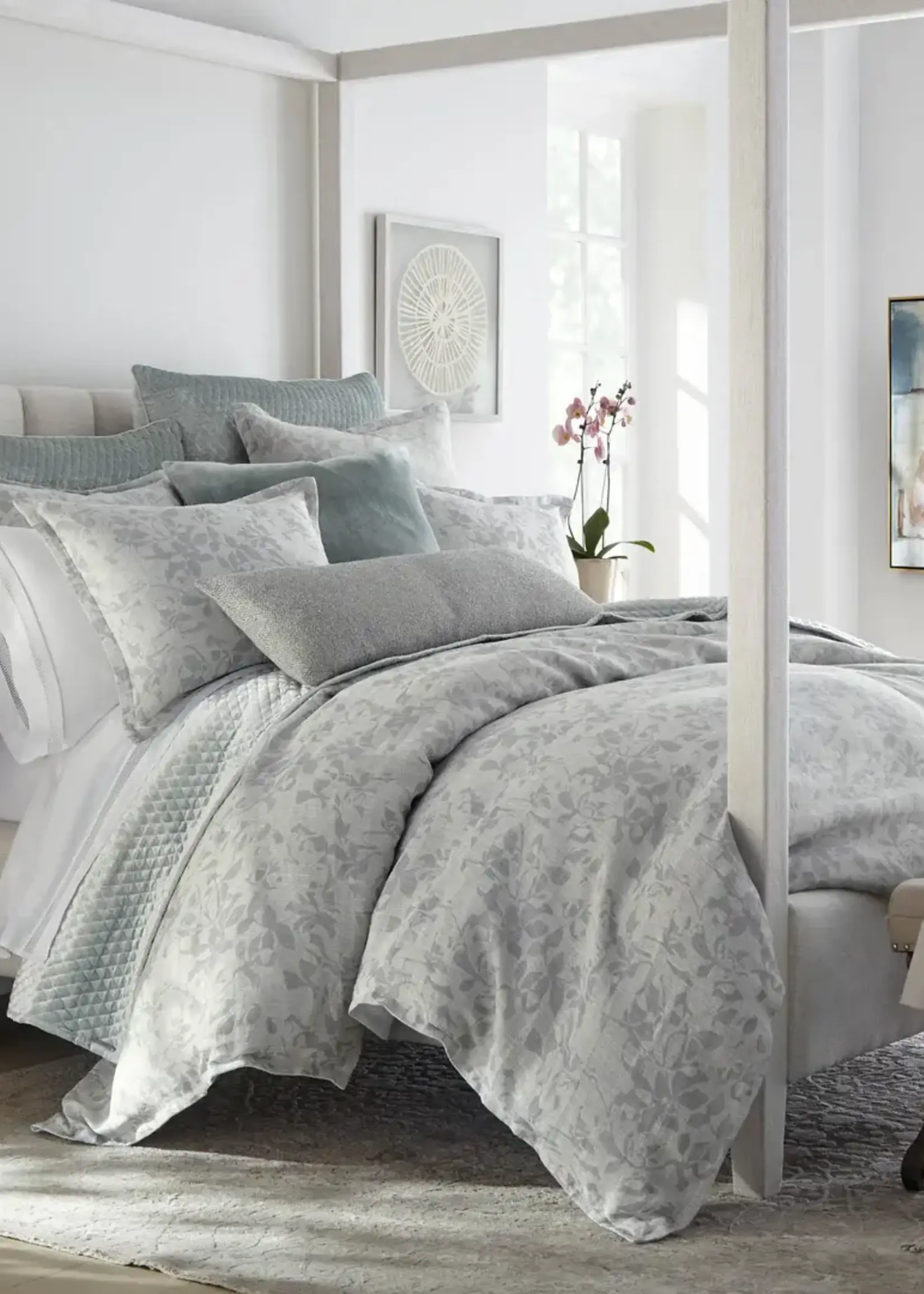 Lili Alessandra LD2119KSG AIRY KING DUVET SEAGLASS 112X98