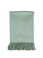 Lili Alessandra Pasha Throw Bamboo/Rayon Sea Foam
