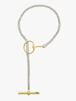 CXC Necklace | Gold/ Silver Plated - Amazona Bit Sliding
