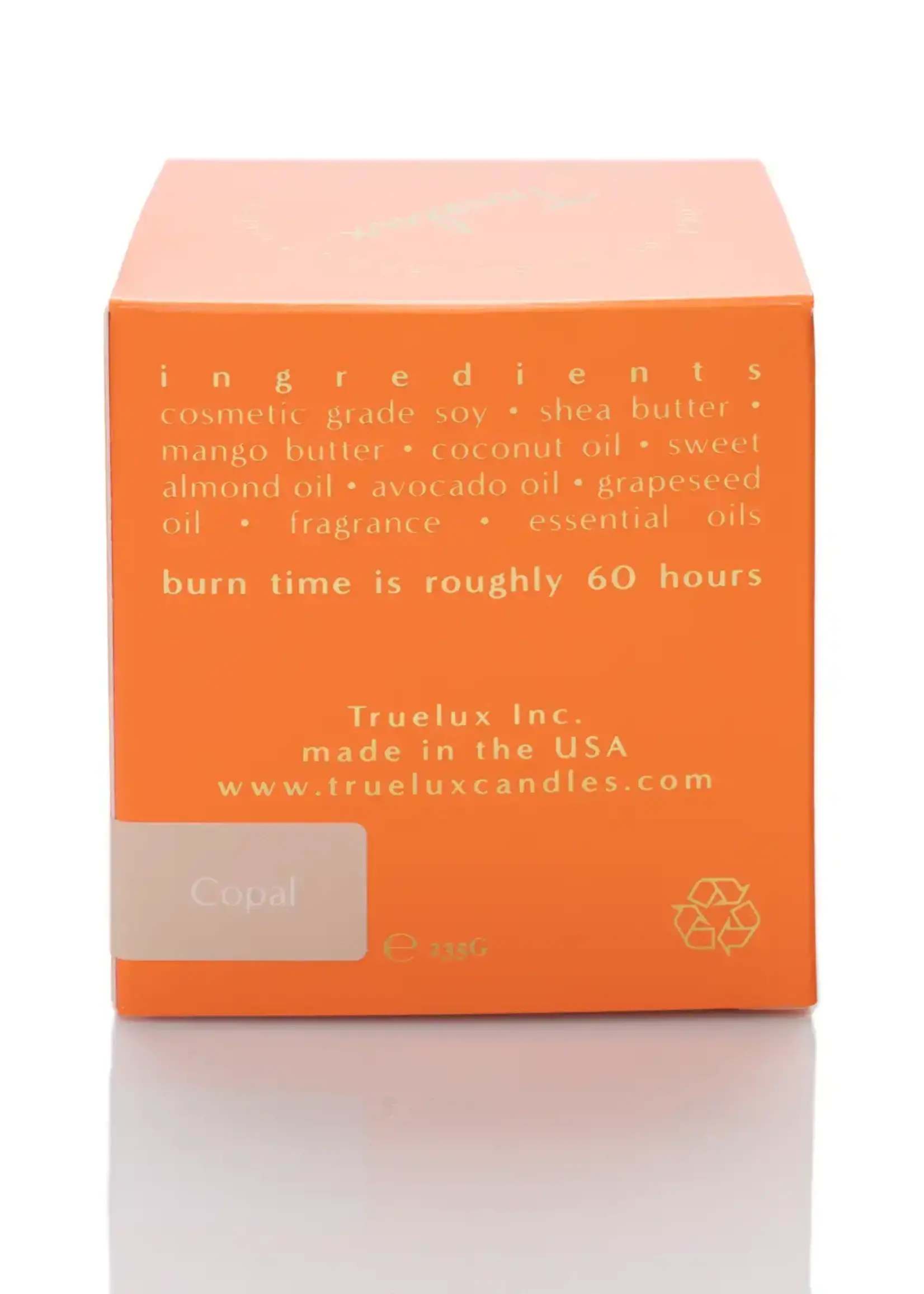 Truelux Copal Lotion Candle