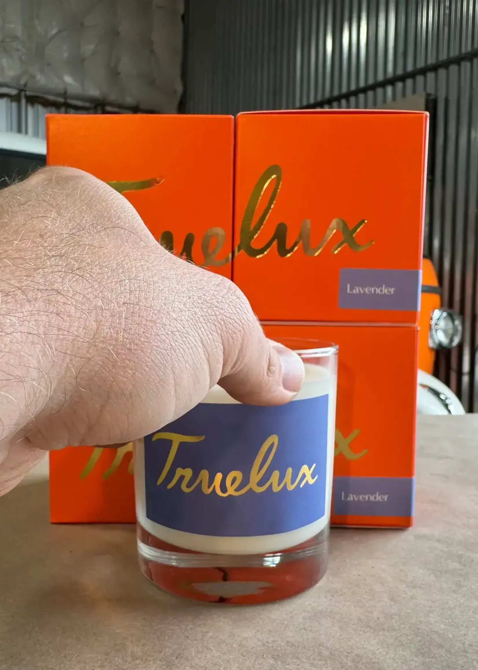 Truelux Lavender Lotion Candle