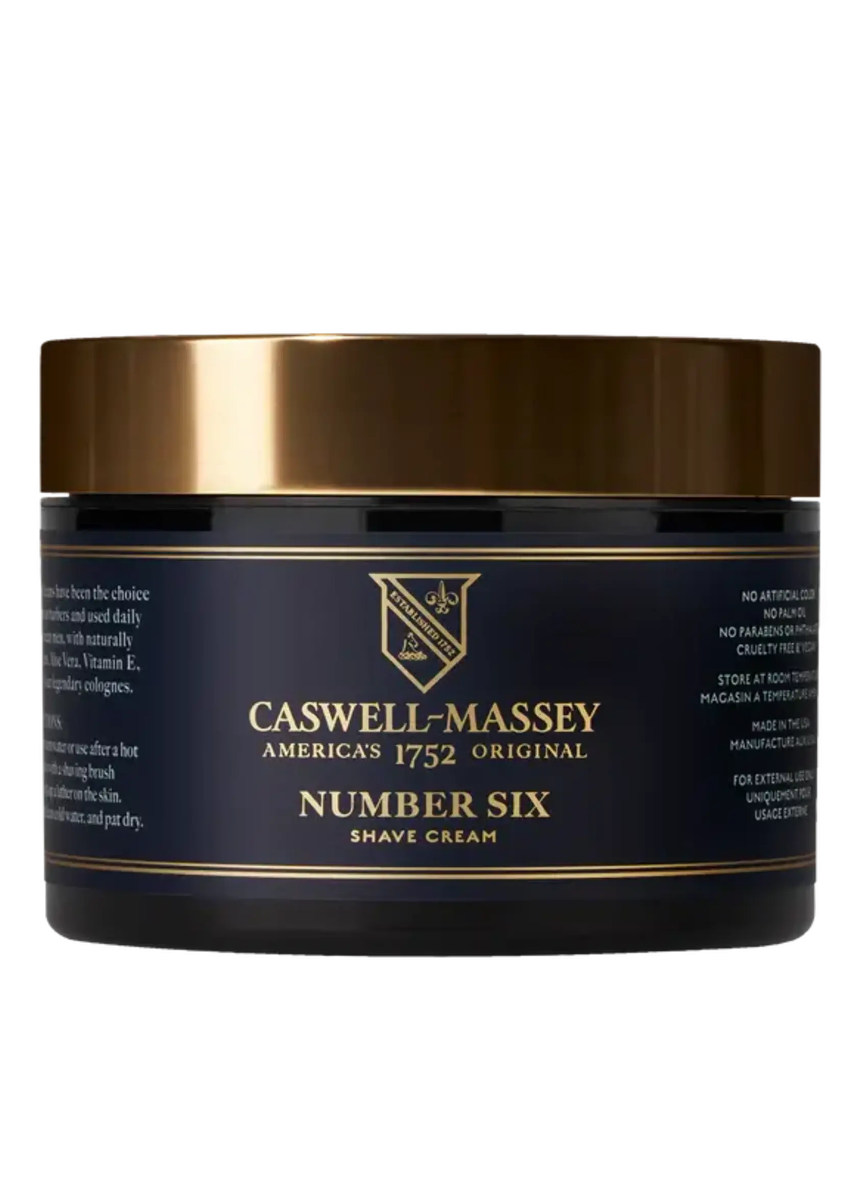 CASWELL-MASSEY Number Six Shave Cream 8oz Jar