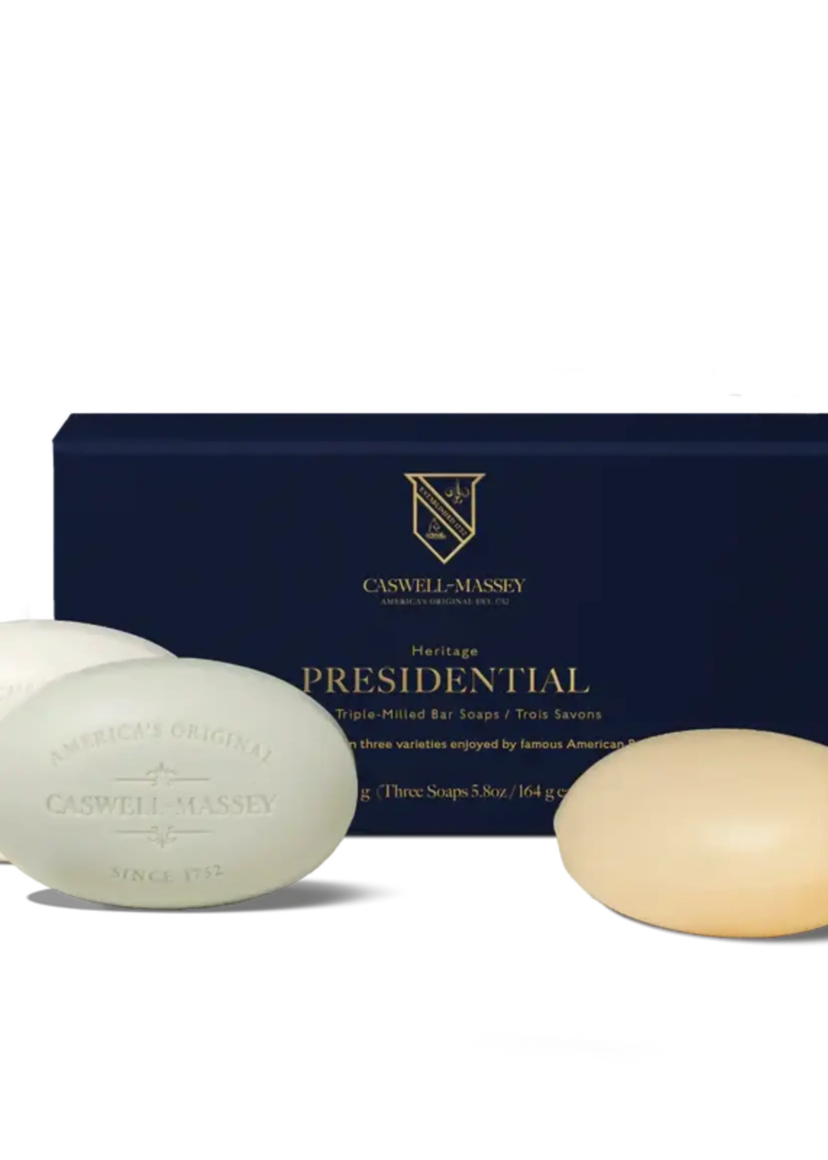 CASWELL-MASSEY Presidential Three- Soap Gift Set