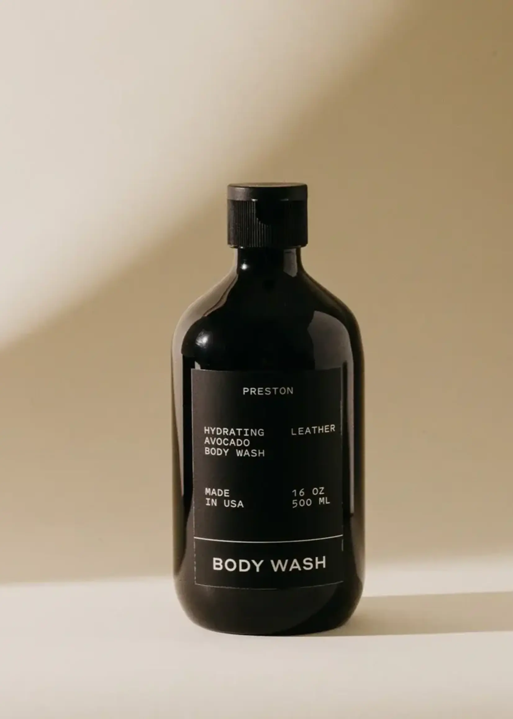 Preston 36075 Preston Body Wash - Leather - 16 Oz