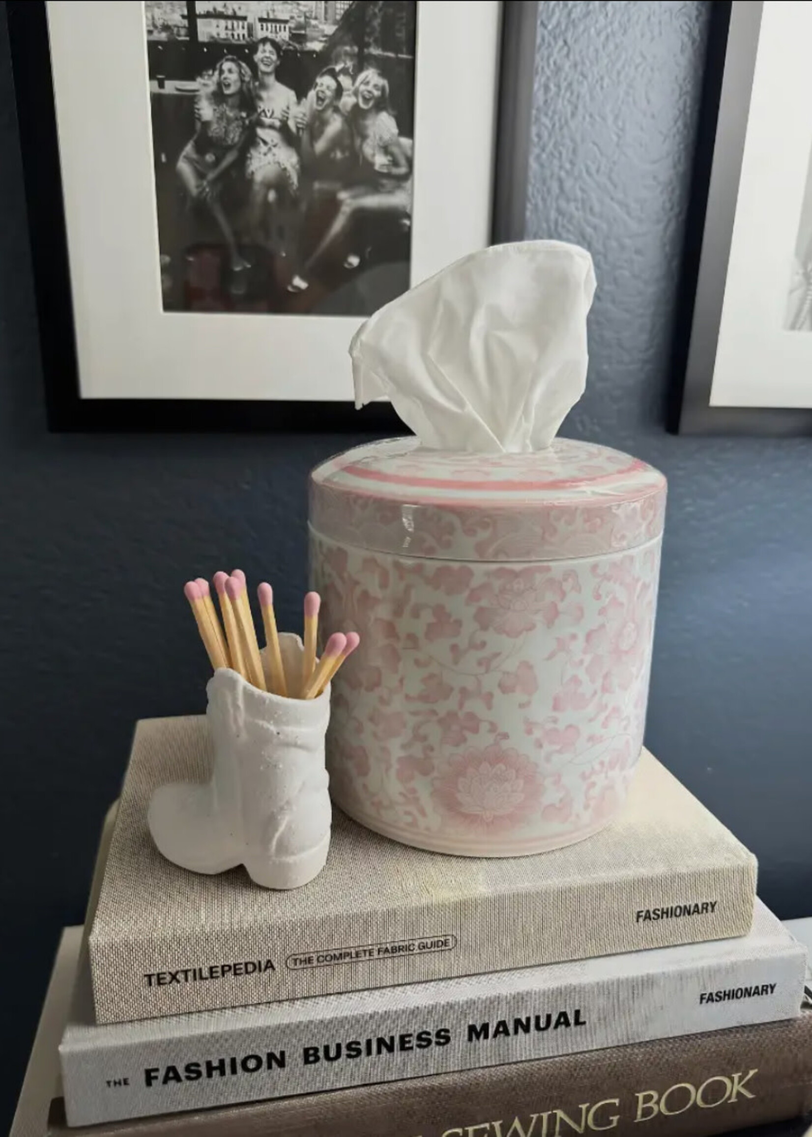 House of Happy The Rosie Tissue Vessel