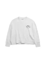Shiraleah Shiraleah "Tailgate" Relaxed Sweatshirt – White