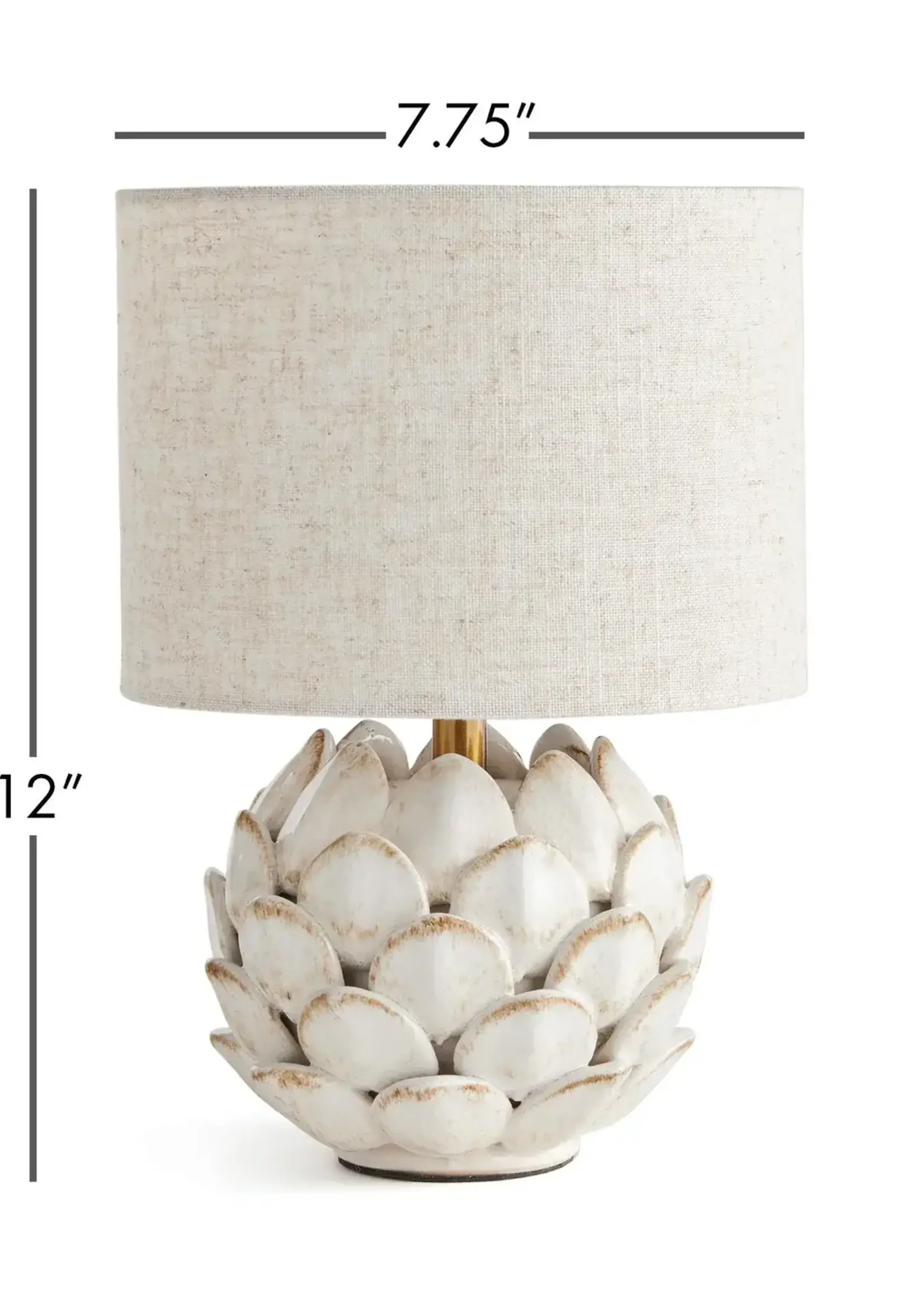 Napa Napa Home & Gardens Declan Lamp – Ceramic & Linen Table Lamp