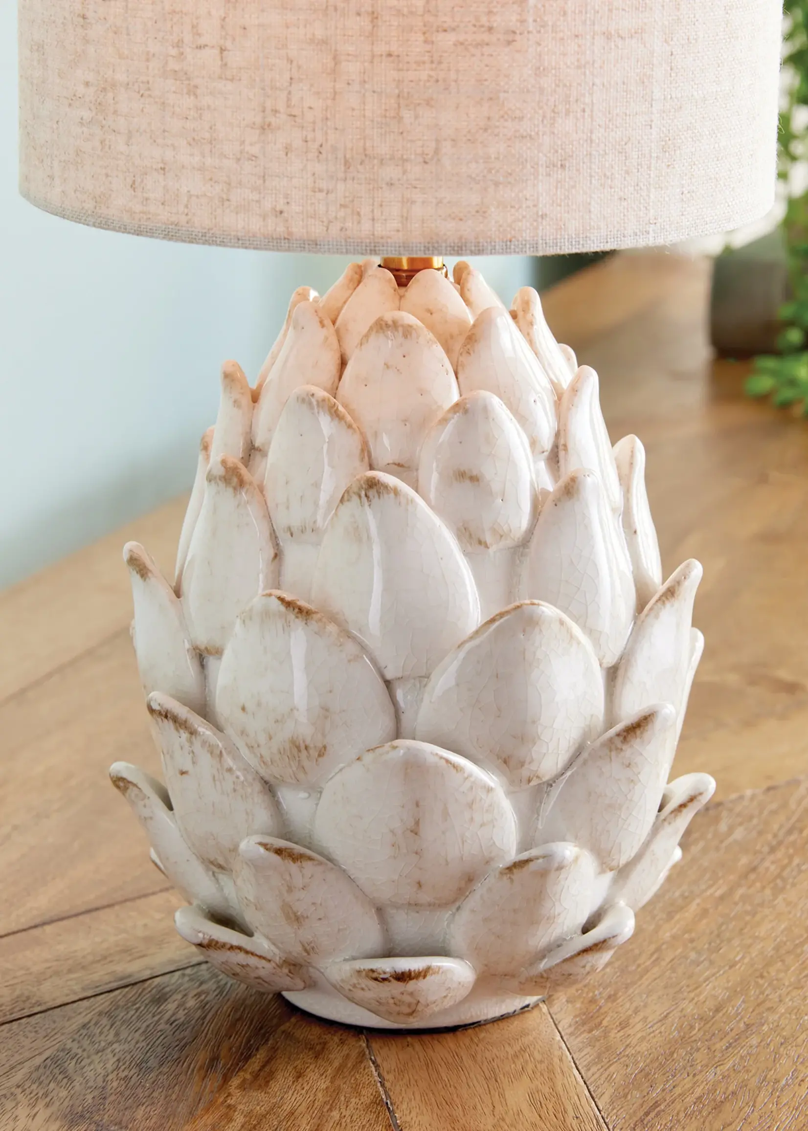 Napa Napa Home & Gardens Declan Lamp – Ceramic & Linen Table Lamp