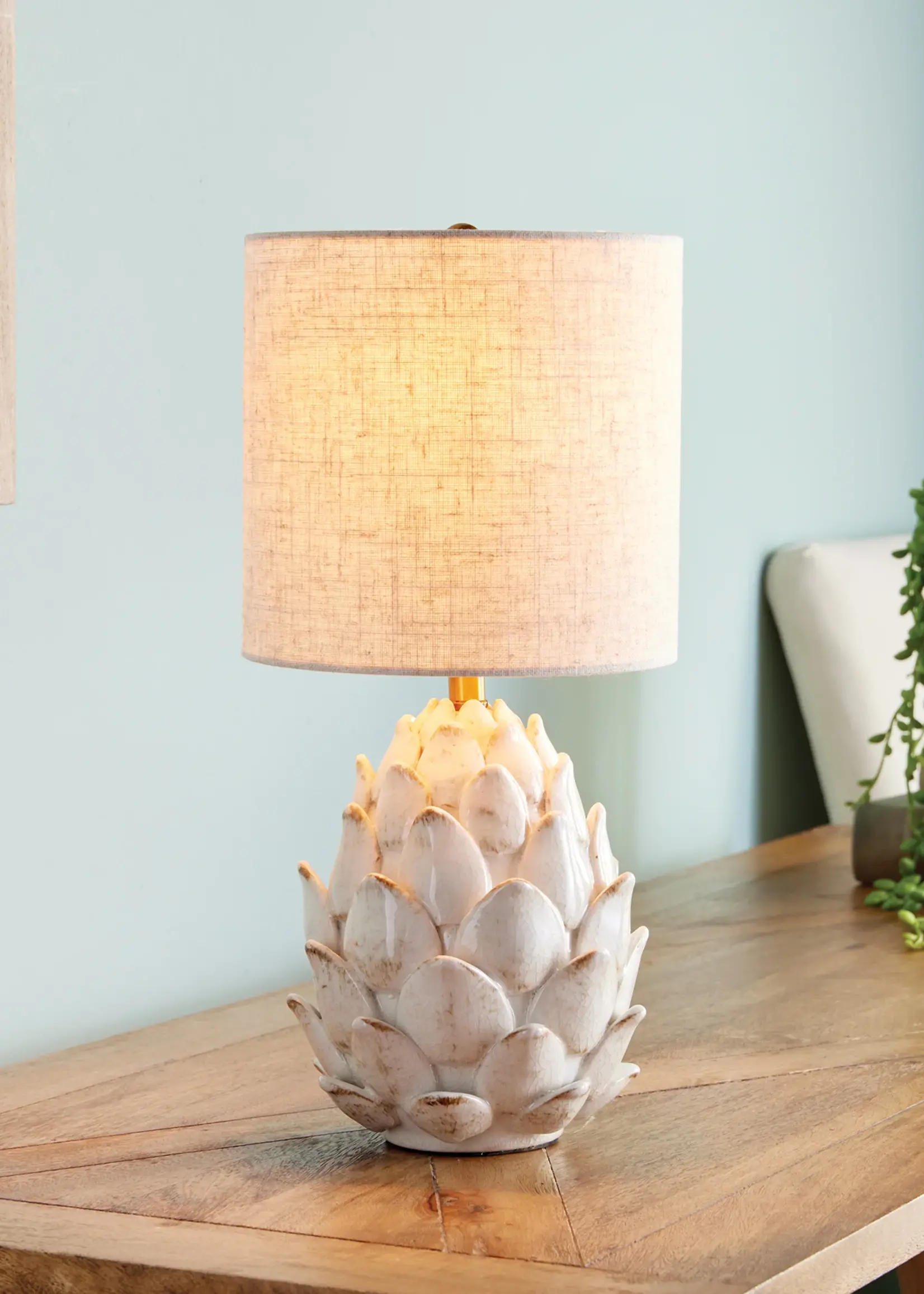 Napa Napa Home & Gardens Declan Lamp – Ceramic & Linen Table Lamp