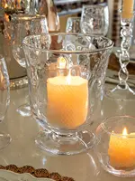 Juliska Juliska Puro Collection – Glass Tealight & Hurricane