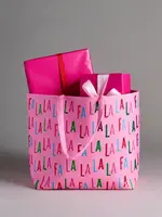 Shiraleah 01-02-143PI FA LA LA GIFTING TOTE,PINK
