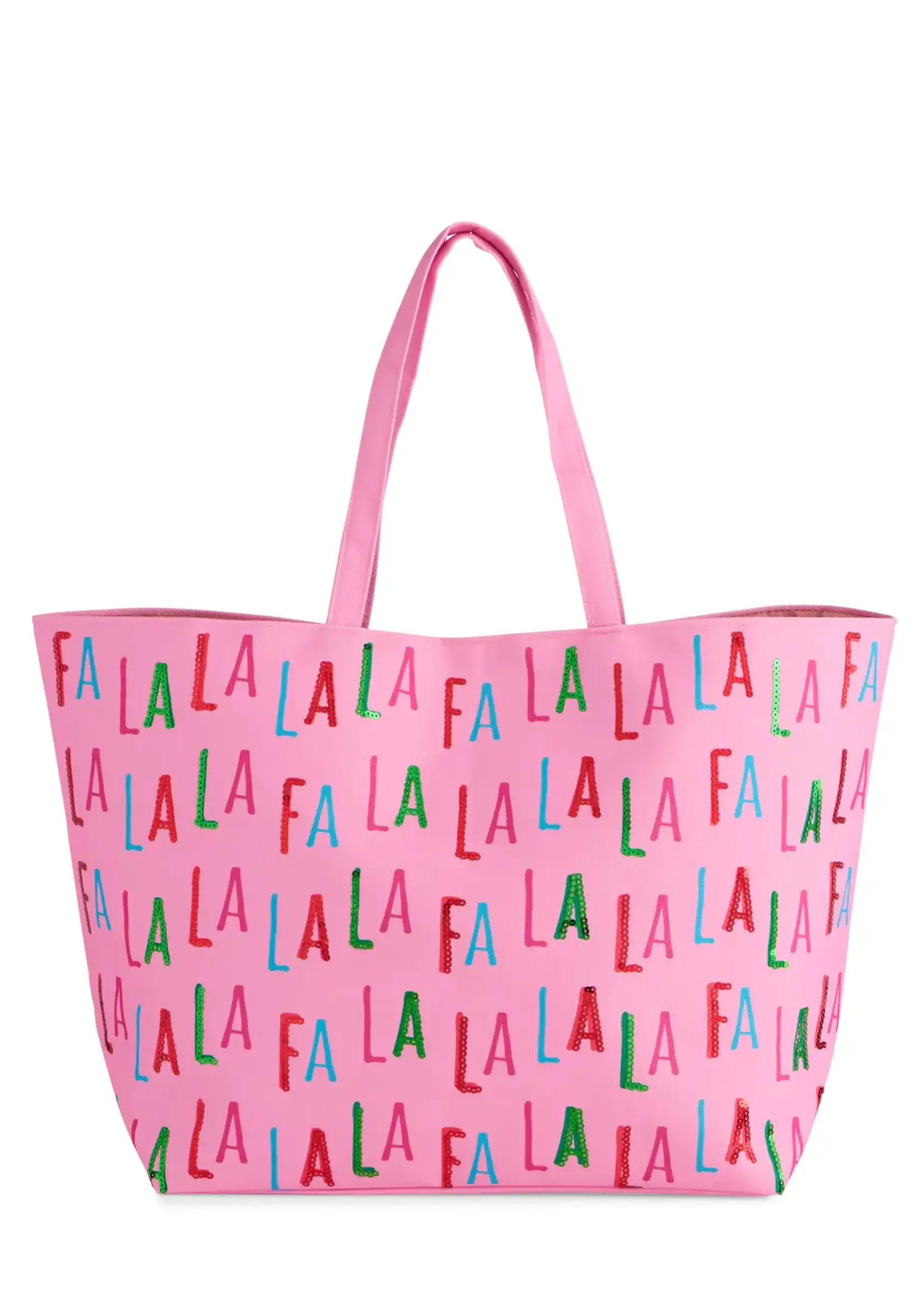 Shiraleah 01-02-143PI FA LA LA GIFTING TOTE,PINK