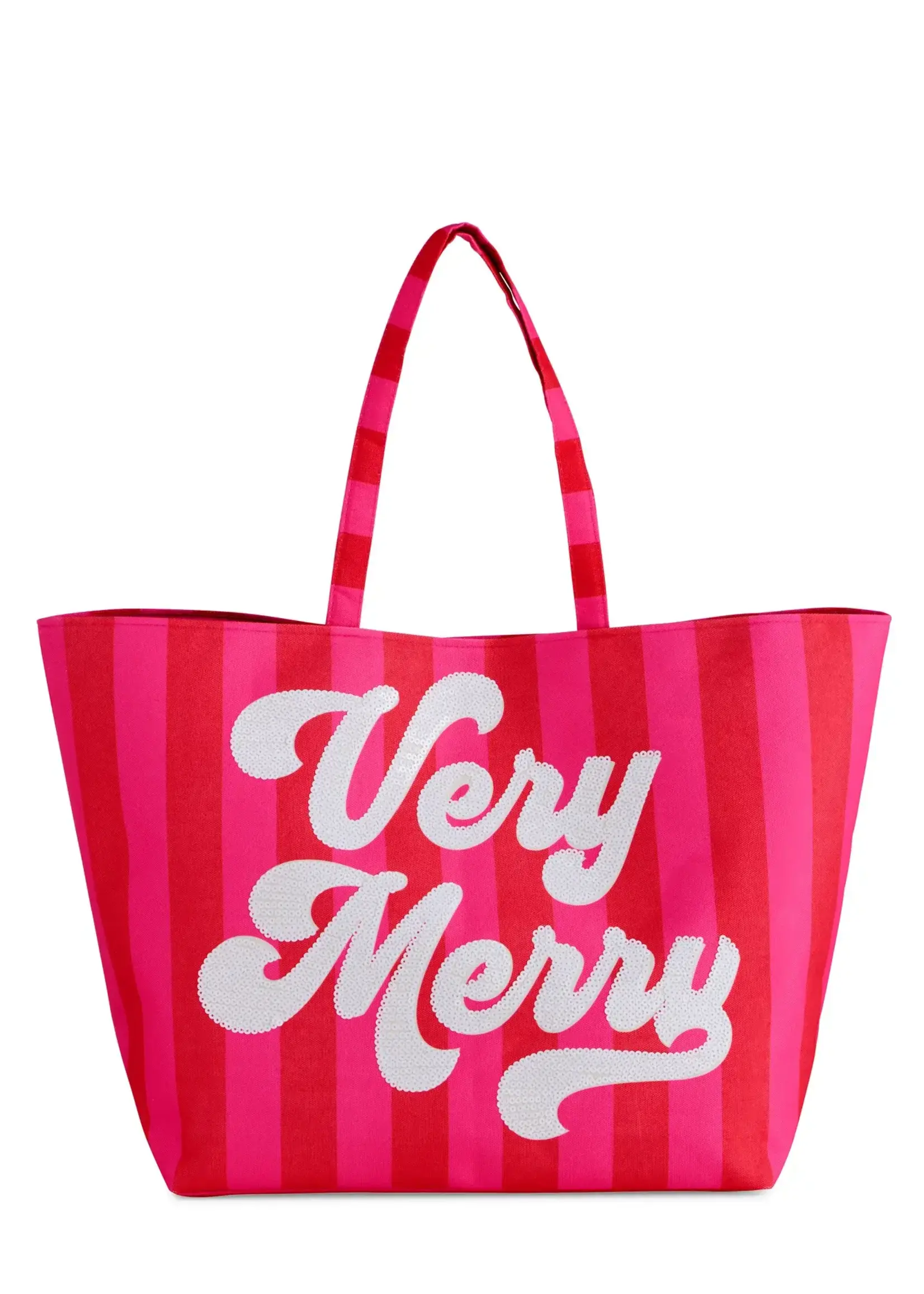 Shiraleah 01-02-144RE VERY MERRY GIFTING TOTE,RED