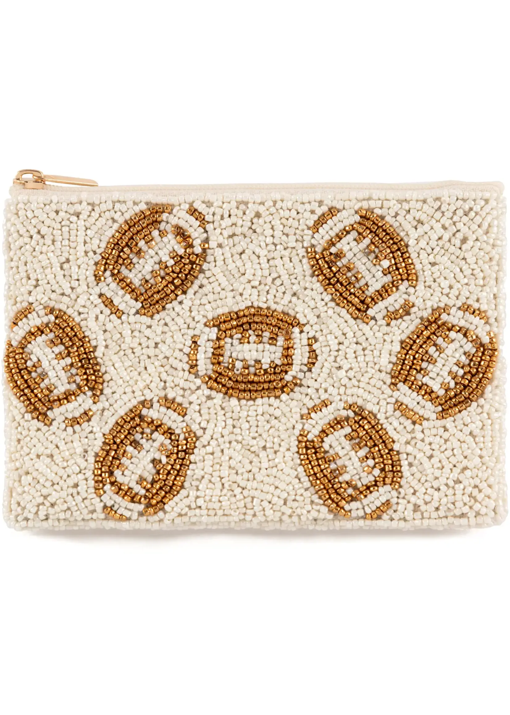 Shiraleah Shiraleah Game Day Collection – Beaded Pouches, Cap & Pillow