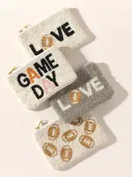 Shiraleah Shiraleah Game Day Collection – Beaded Pouches, Cap & Pillow