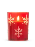 RAZ Imports Raz Glass & Etched LED Candles