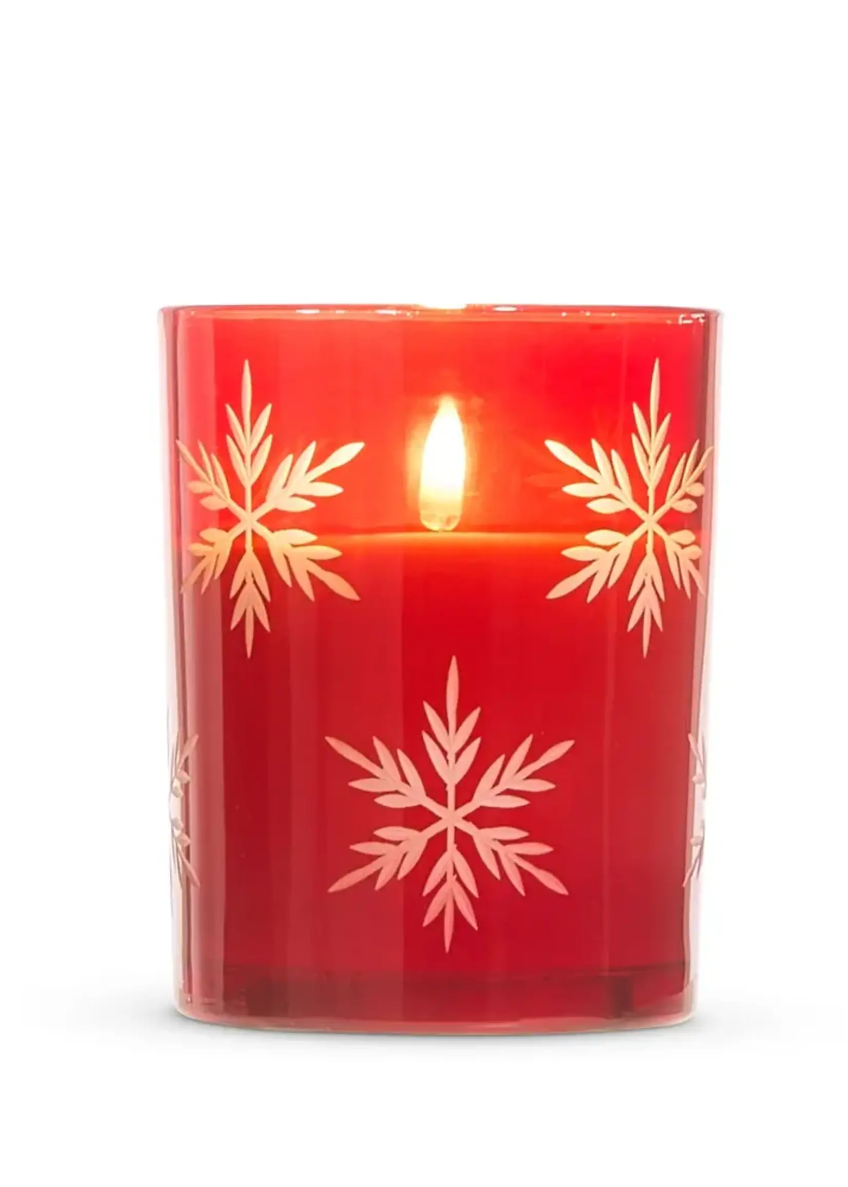 RAZ Imports Raz Glass & Etched LED Candles