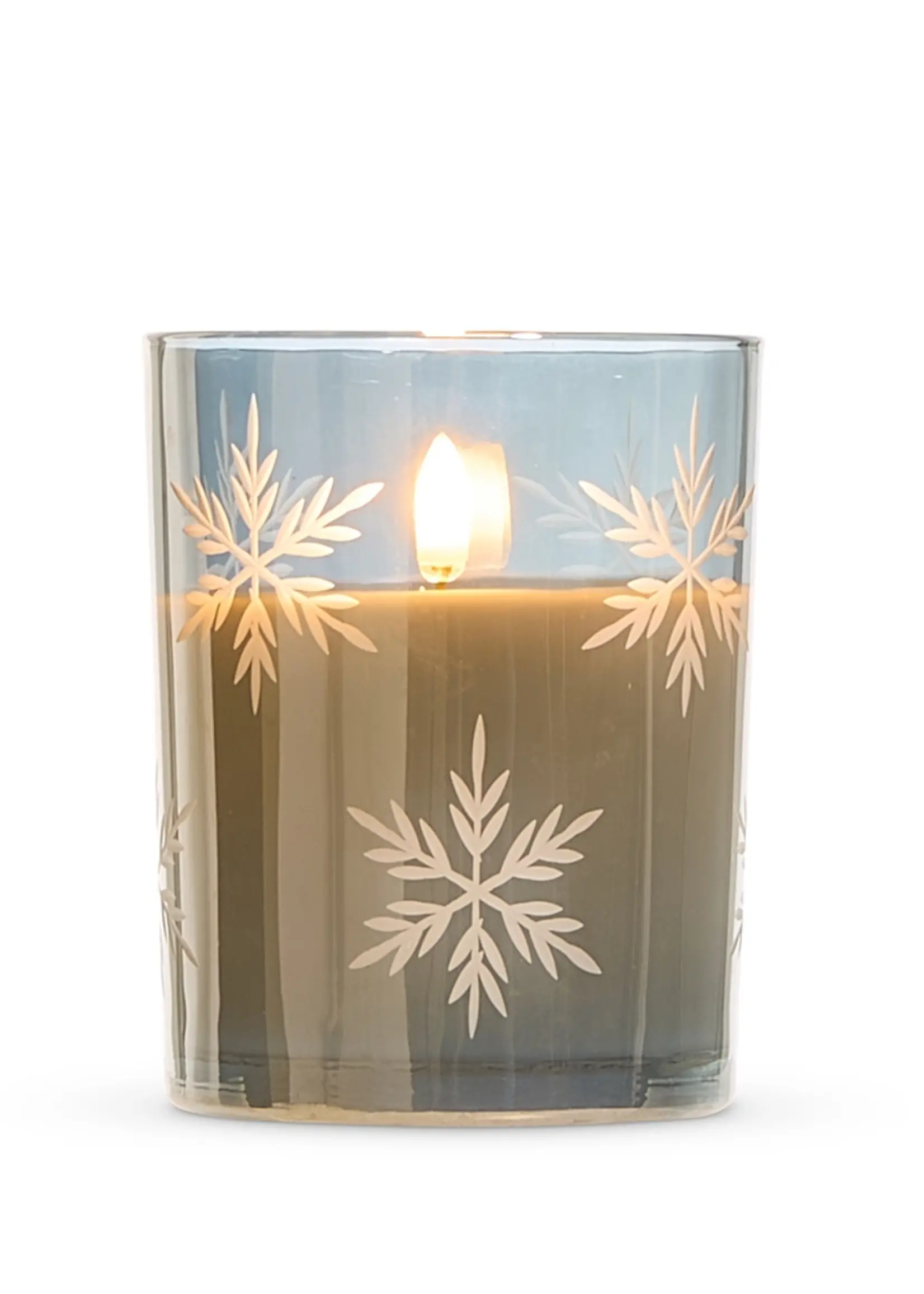 RAZ Imports Raz Glass & Etched LED Candles