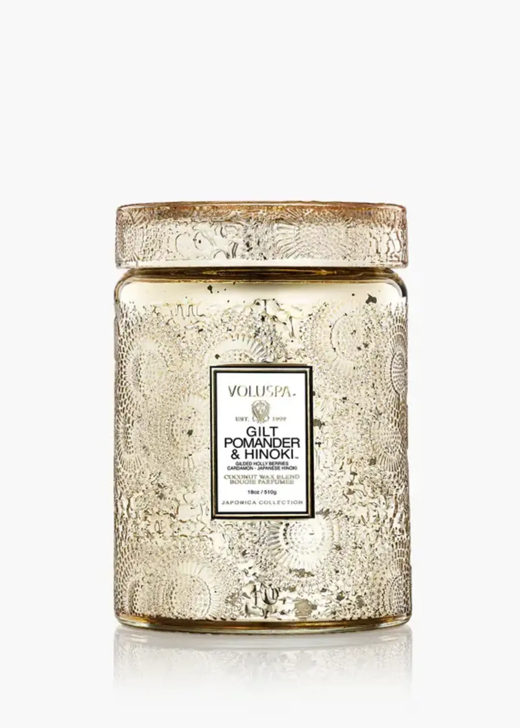 Voluspa GILT POMANDER 18 OZ JAR 73316