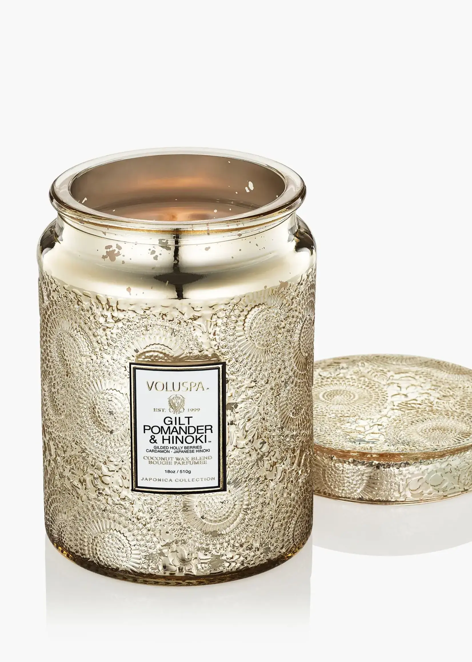 Voluspa GILT POMANDER 18 OZ JAR 73316