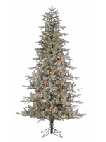 Direct Export 9'X56" DURHAM FLOCKED PINE TREE 249453