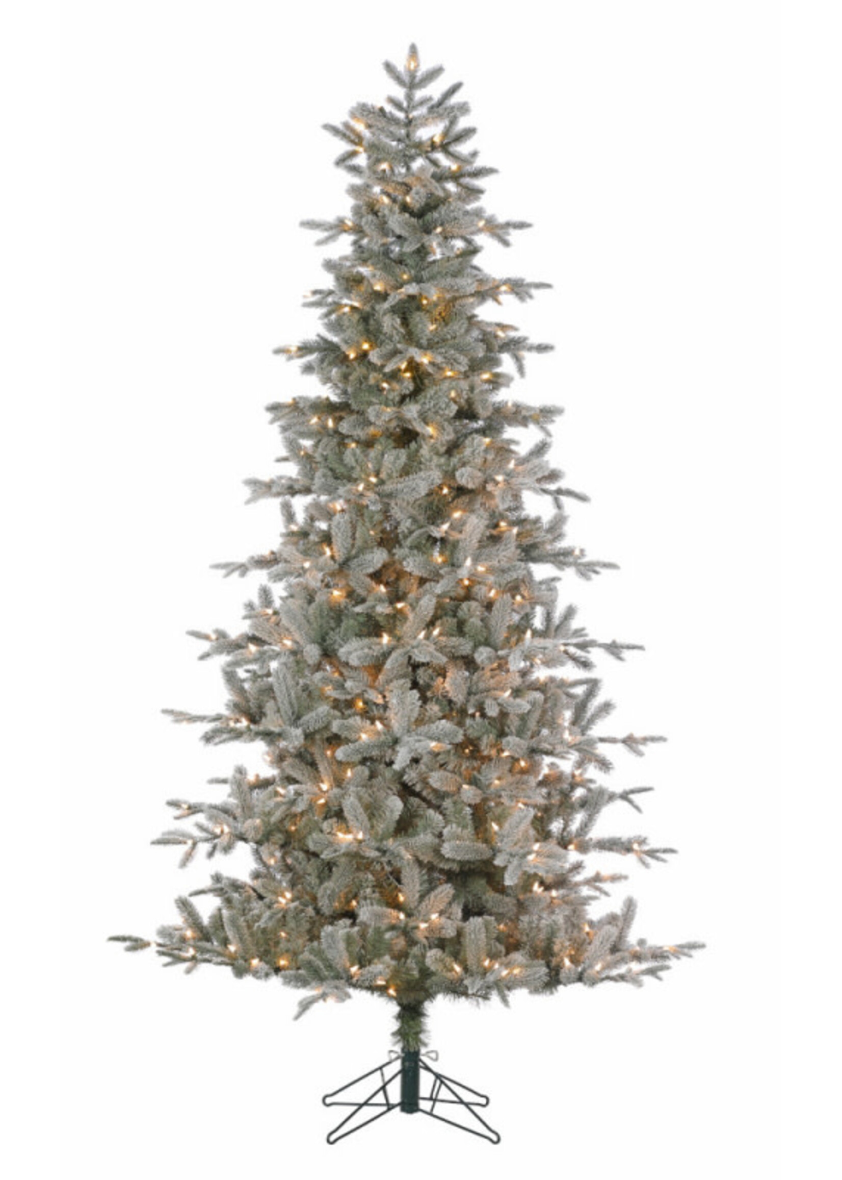 Direct Export 9'X56" DURHAM FLOCKED PINE TREE 249453
