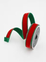 Farrisilk RK790-48 TINSLE BORDERS RED 1"X10YD