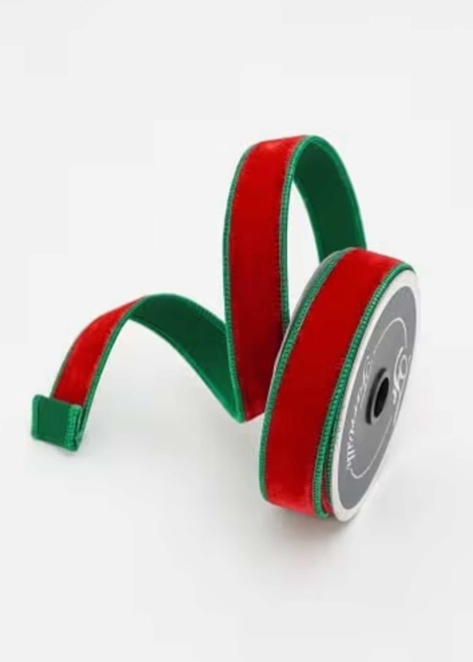 Farrisilk RK790-48 TINSLE BORDERS RED 1"X10YD