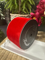 Farrisilk RG804-02 VELVET RED 4"X10YD