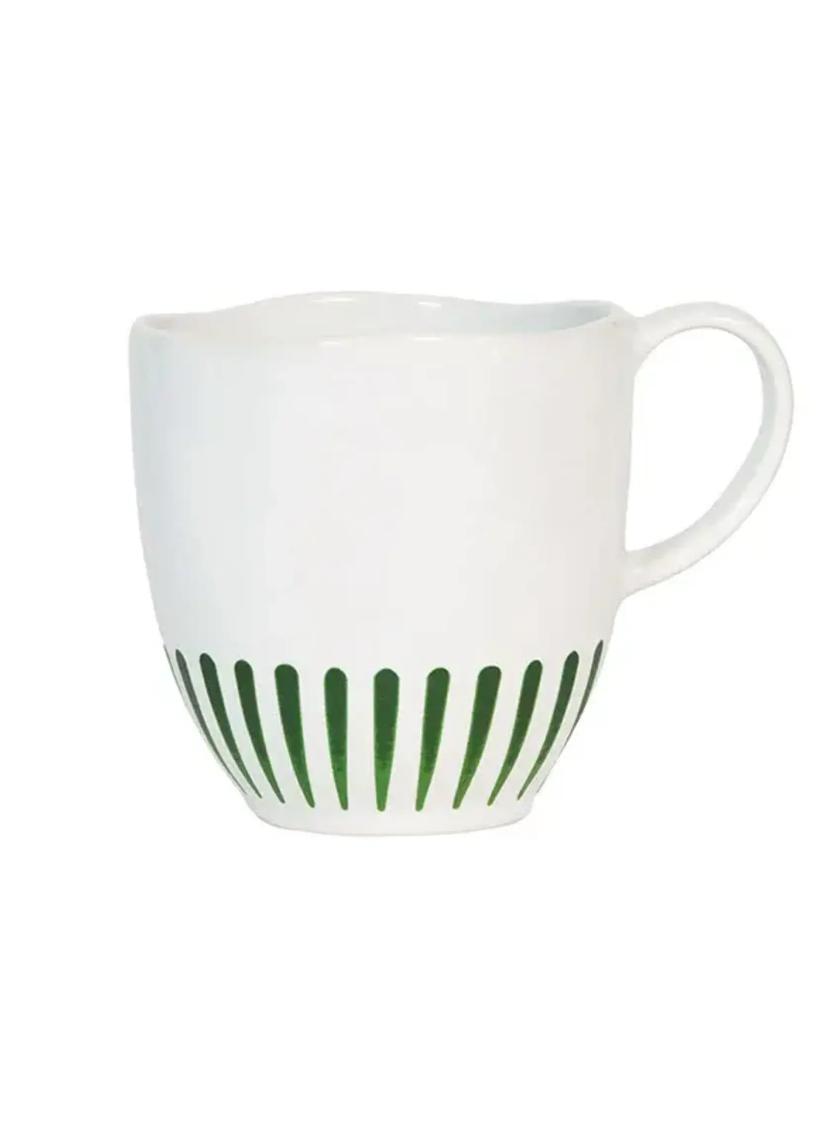 Juliska Juliska - Sitio Stripe Mug - Basil Sitio Stripe Mug , Basil - STS46/29