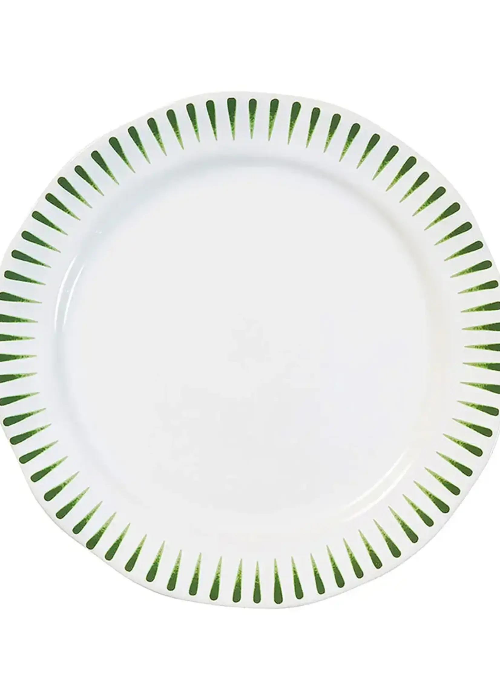 Juliska Juliska - Sitio Stripe Dessert/Salad Plate - Basil Sitio Stripe Salad Plate Basil - STS02/29