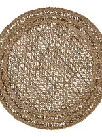 Juliska LM65/66 LE PANIER PLACEMAT TAUPE