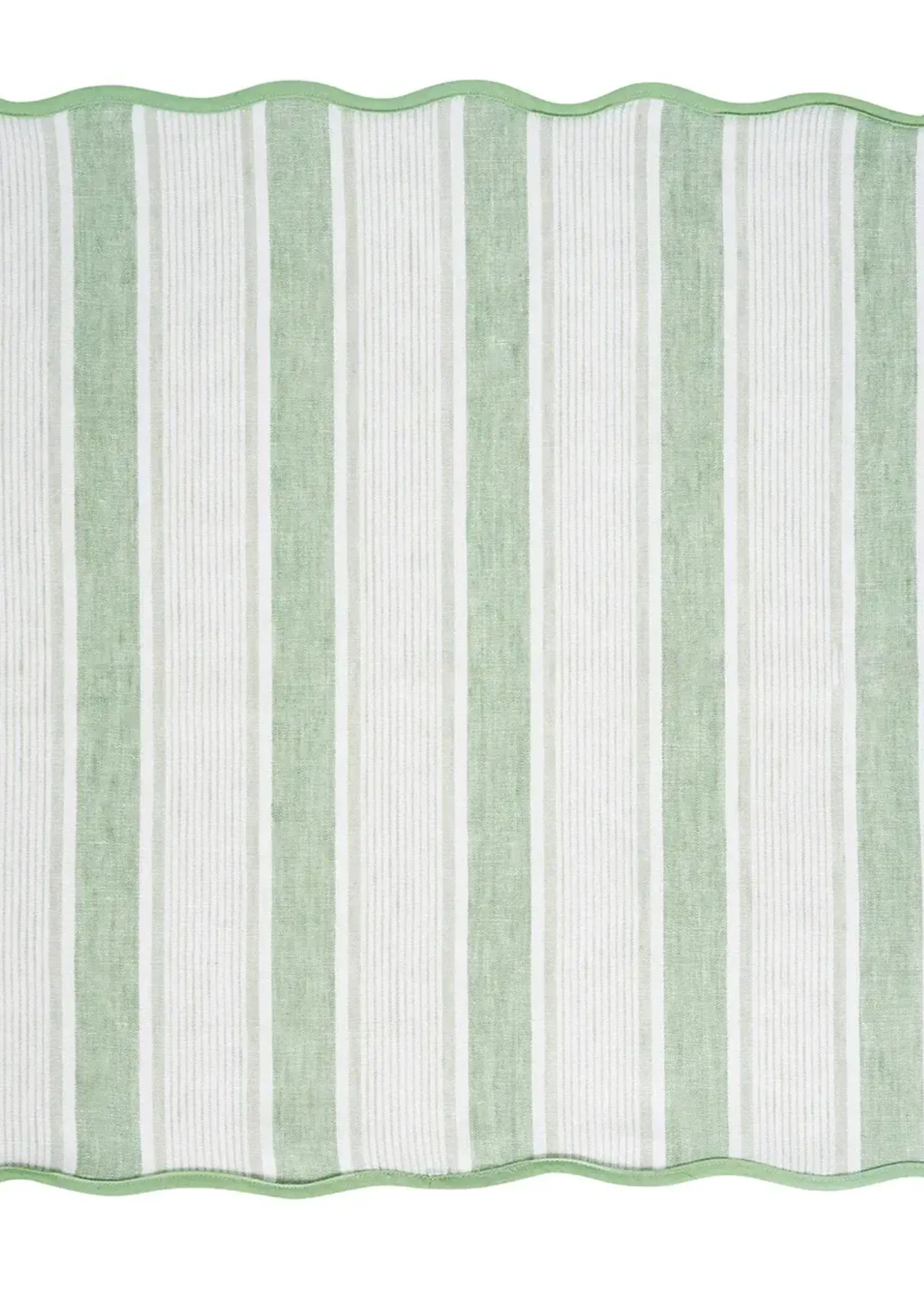 Juliska LB108S4/22 Cabana Stripe Napkin- Seagrass