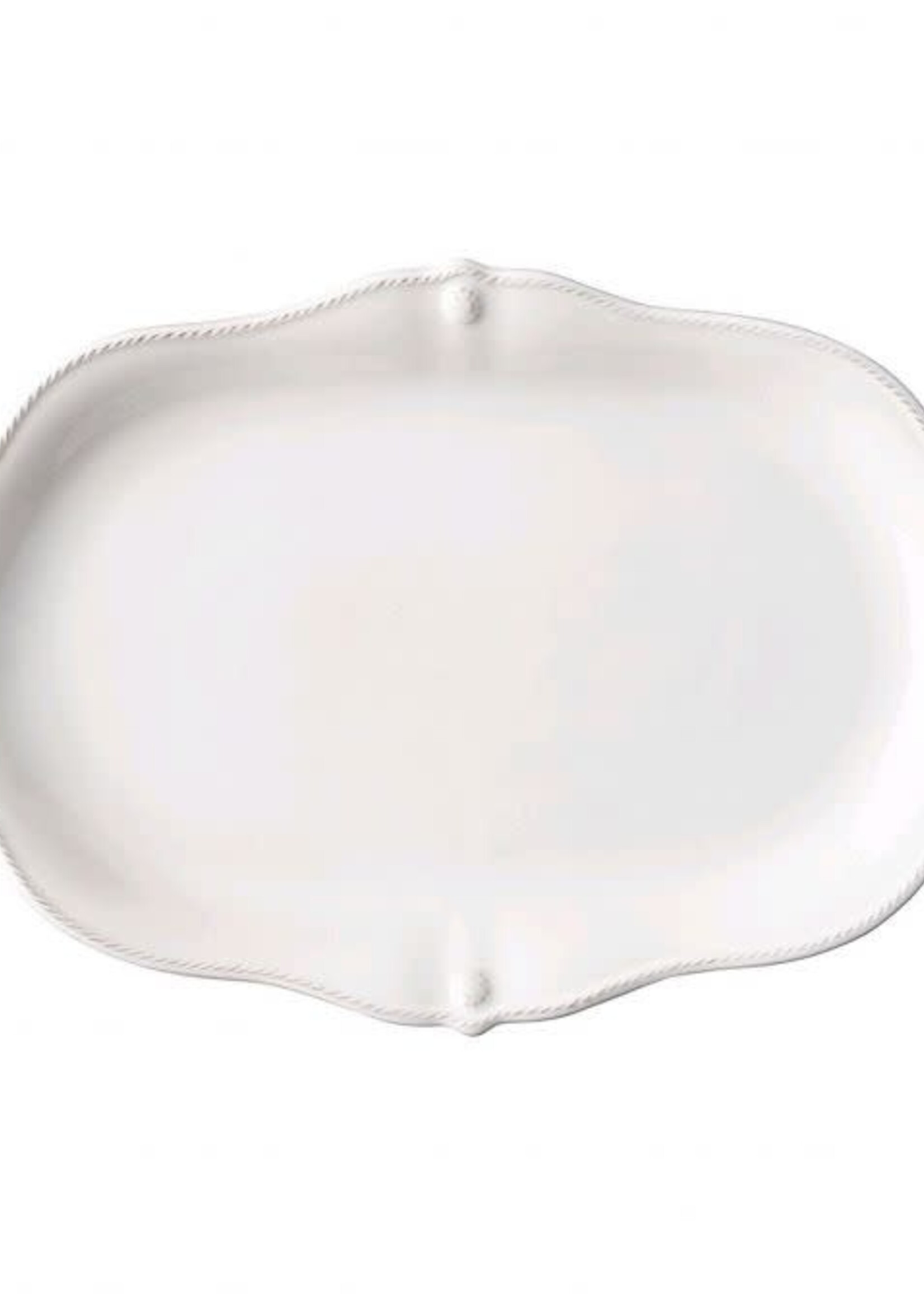 Juliska JA163/W Berry & Thread 15" Heart Platter - Whitewash