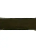 Hi End Accents Stella Faux Silk Velvet Long Lumbar Pillow, 14" x 42", Fern Green, 1PC FB6800P9-OS-FG