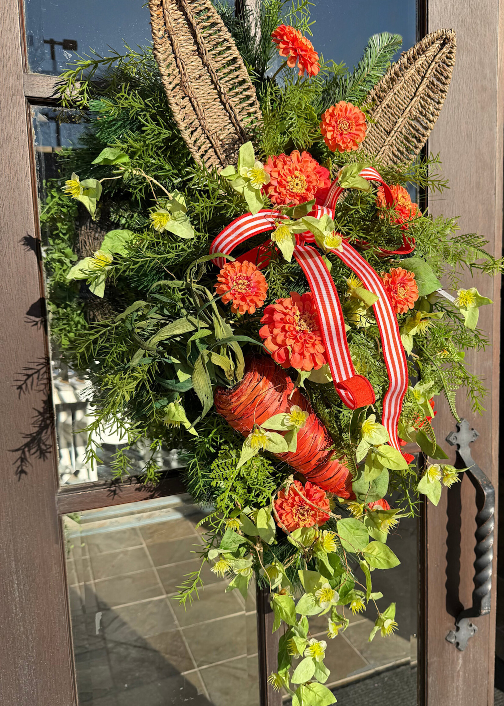 Custom Floral Hand Crafted Bunny Swag