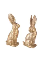 RAZ Imports RAZ Imports - 4.75" Gold Leaf Rabbit - 4111071
