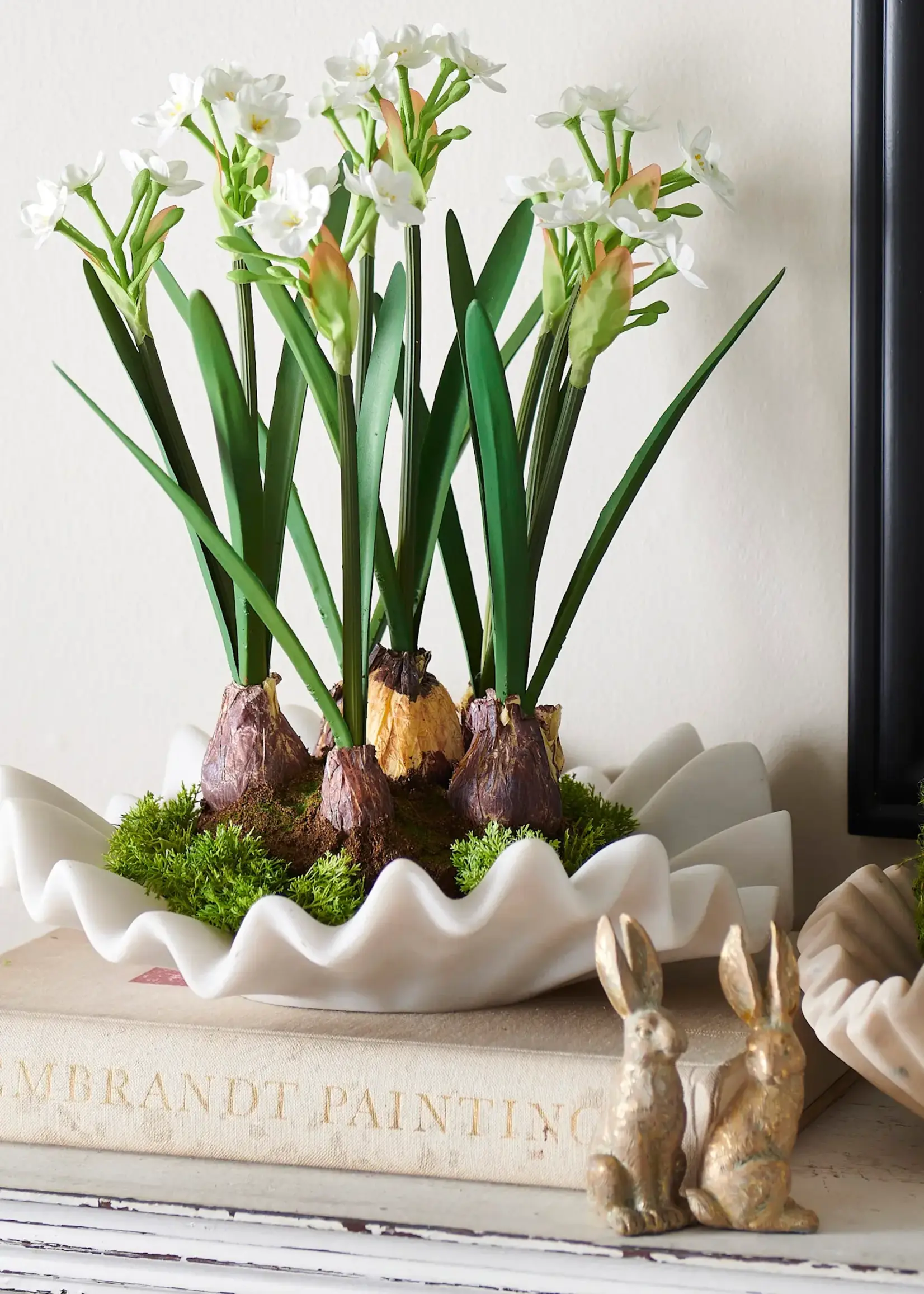 RAZ Imports RAZ Imports - 4.75" Gold Leaf Rabbit - 4111071