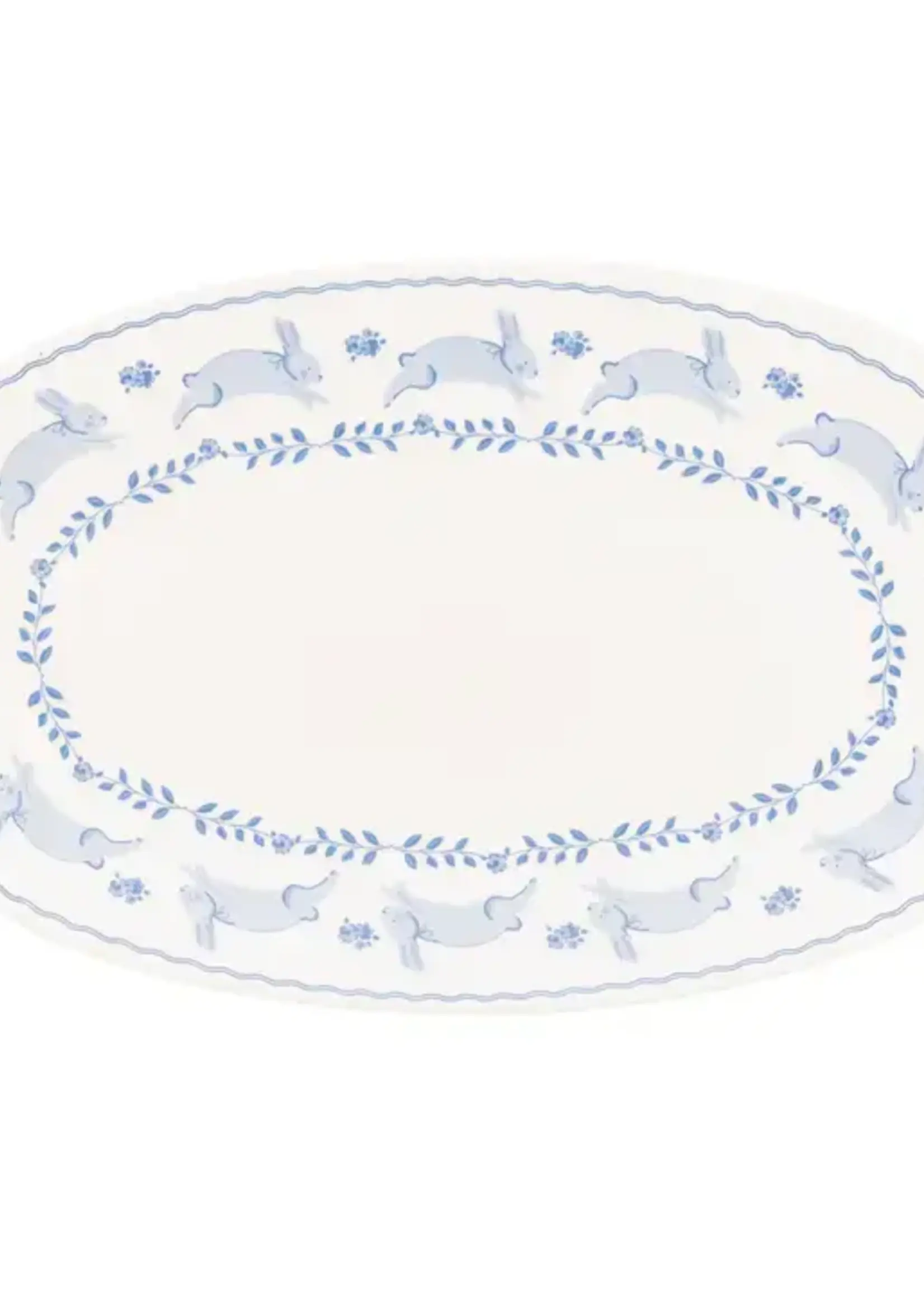 My Minds Eye BLU1220 - Bunny Oval Bamboo Tray | default - #BLU1220
