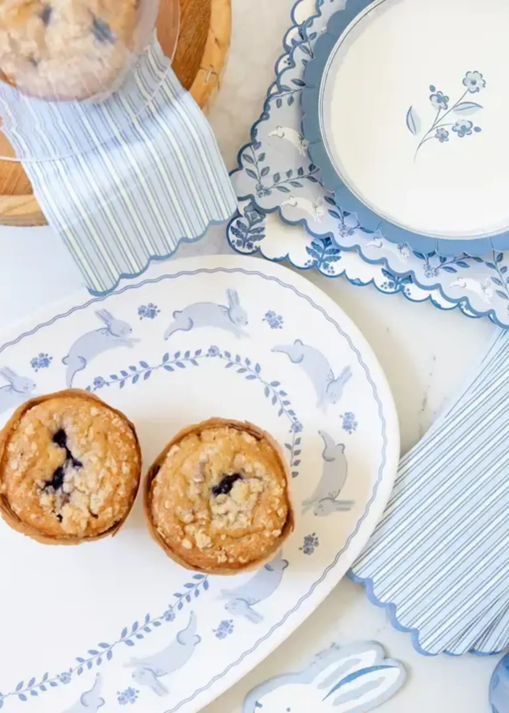 My Minds Eye BLU1220 - Bunny Oval Bamboo Tray | default - #BLU1220