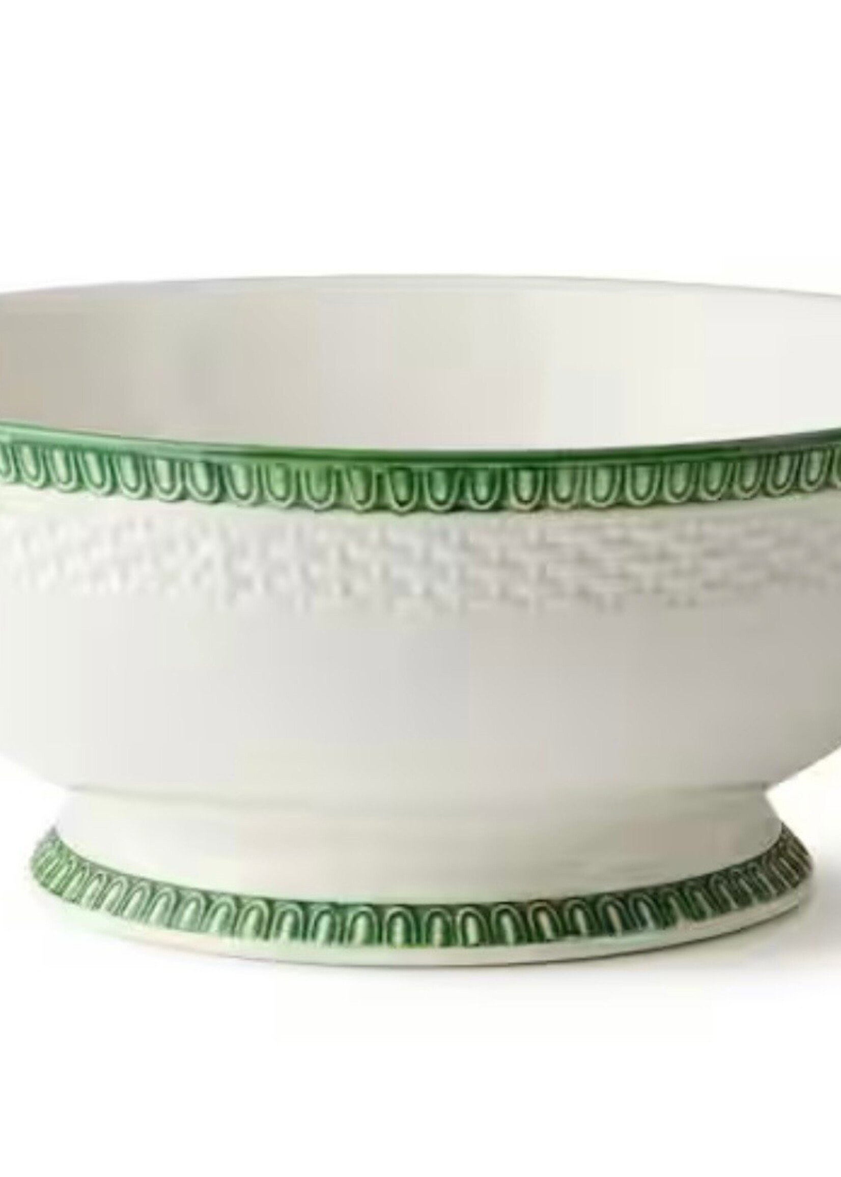Certified International Le Jardin Embossed Rattan Deep Bowl