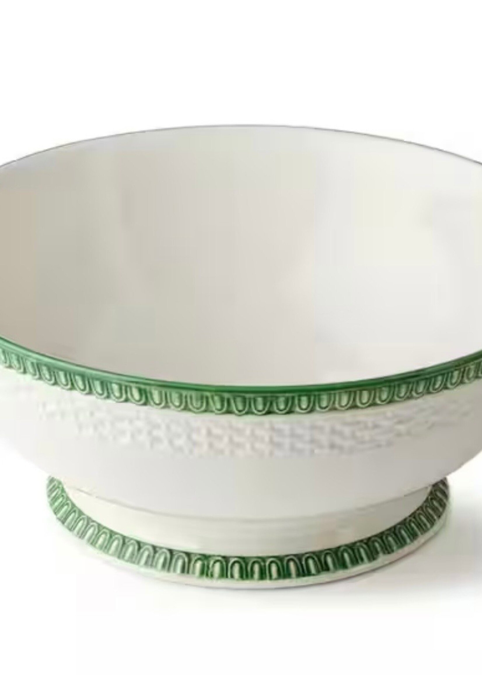 Certified International Le Jardin Embossed Rattan Deep Bowl