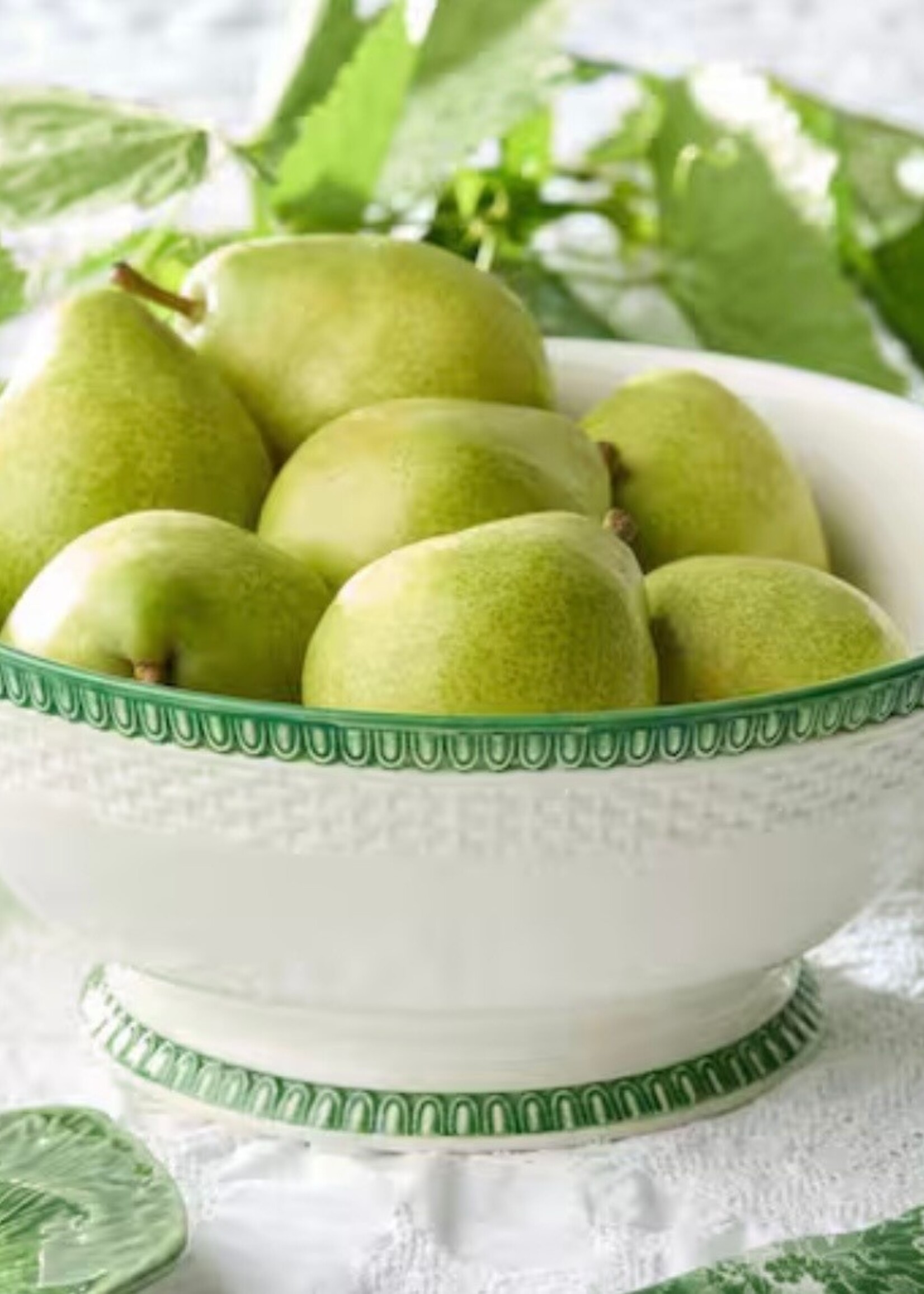 Certified International Le Jardin Embossed Rattan Deep Bowl