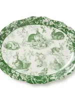 Certified International Le Jardin Oval Platter 16 x 12 in