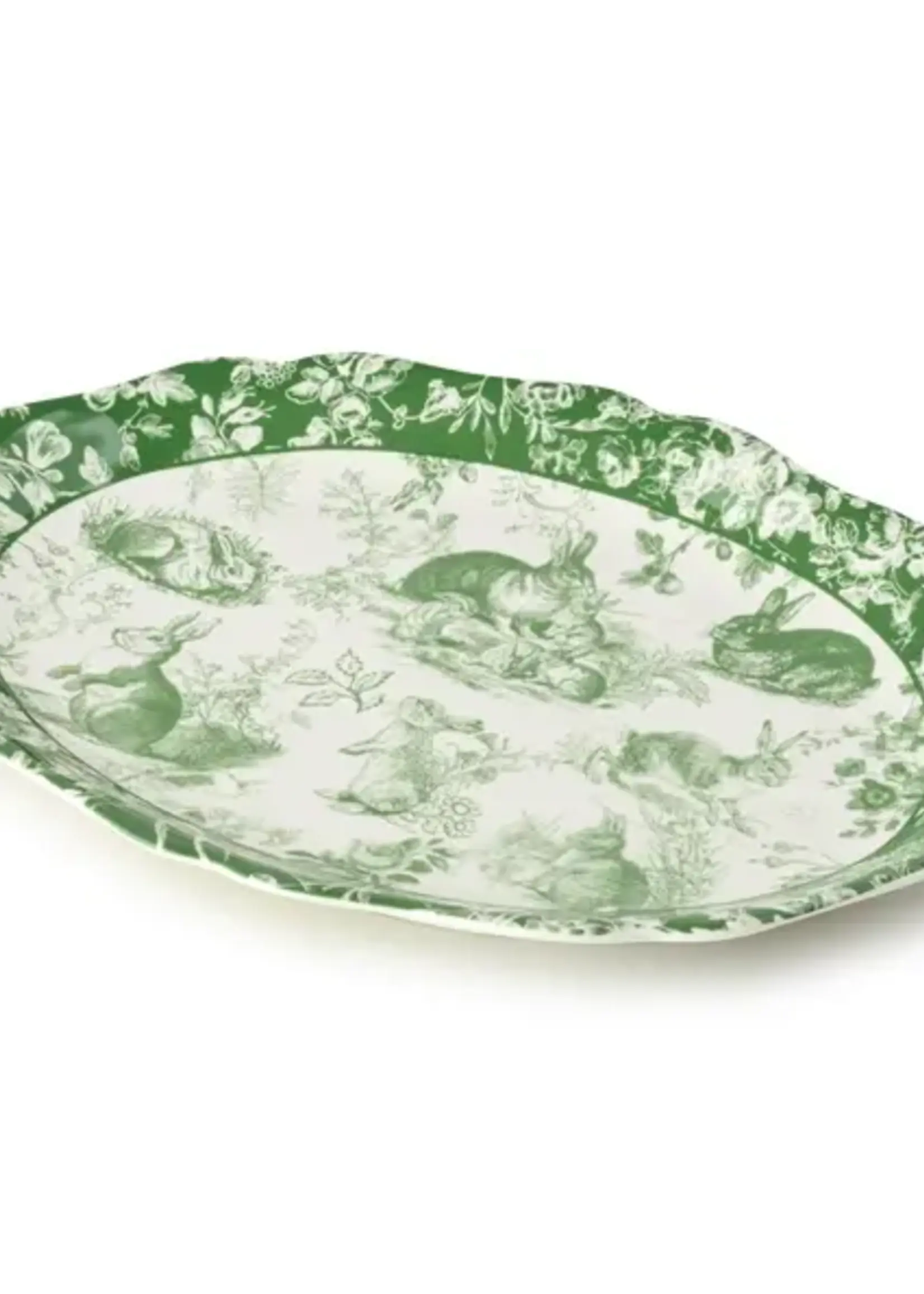 Certified International Le Jardin Oval Platter 16 x 12 in