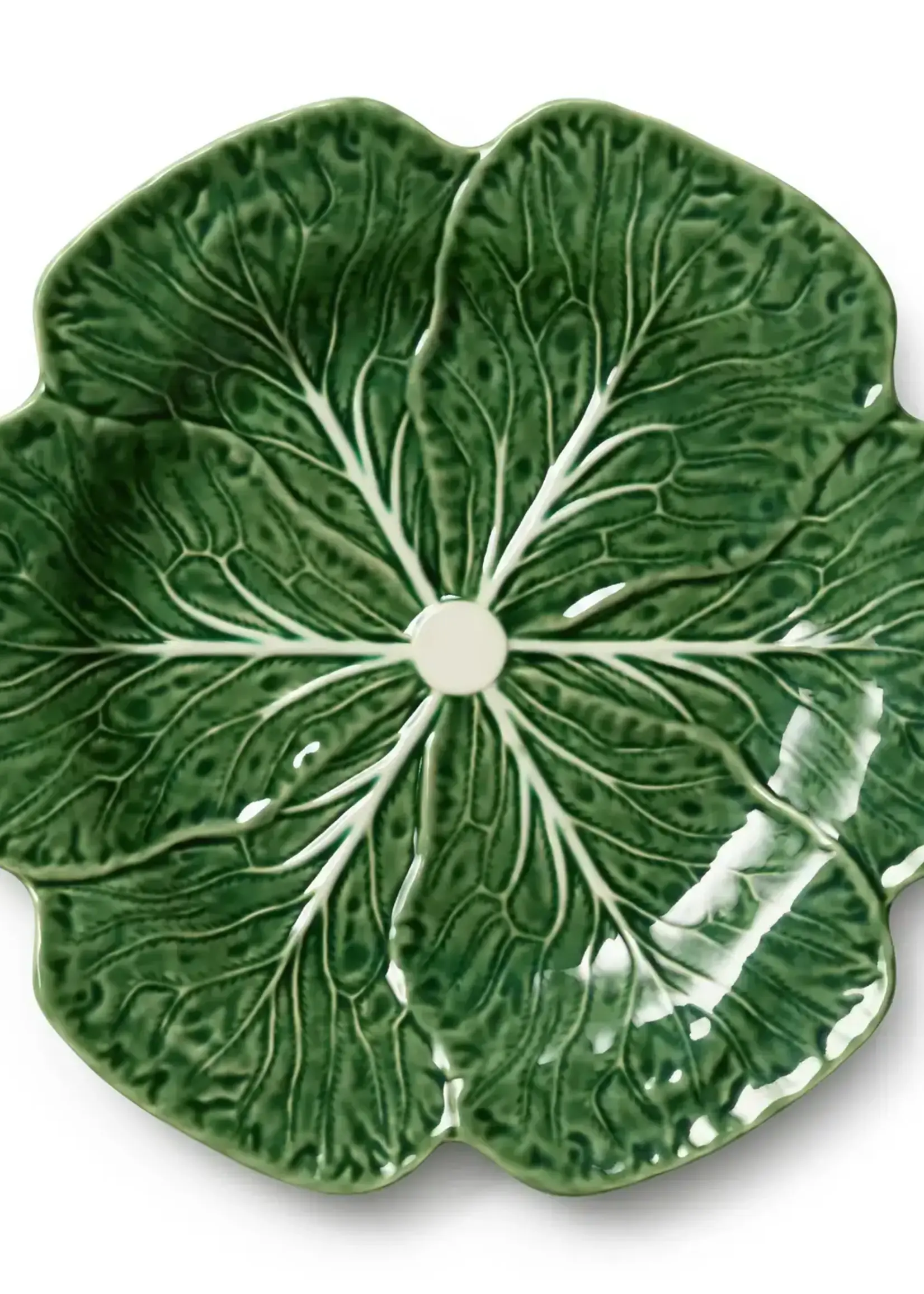 Certified International Le Jardin Cabbage 3-D Round Platter 13in |  #38076
