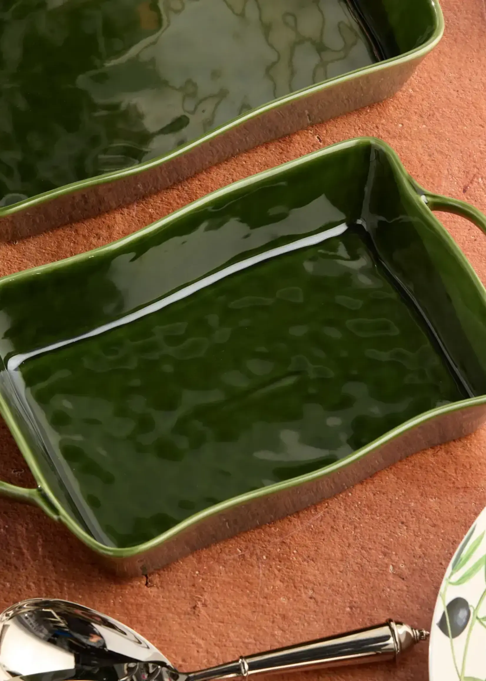 Certified International Harvest Fields Medium Rectangular Baker 14x 8.75x2.75in |  #34983