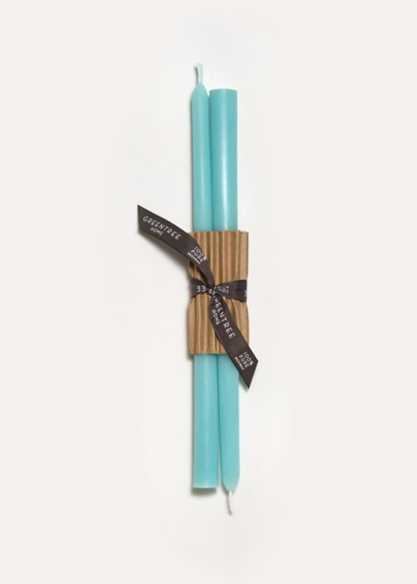 Greentree Home Candle 12" Every Day Taper Candle Robin's Egg Blue